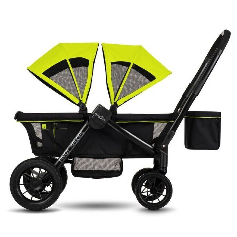 Прогулянкова коляска Evenflo Pivot Xplore All-Terrain Stroller Wagon Wayfarer для погодок