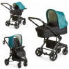 Коляска 3 в 1 Hauck Atlantic Plus Trioset Everglade (Хаук Атлантик Плюс Тріосет Еверглейд)