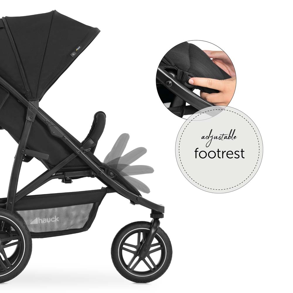 Прогулочная коляска Hauck Rapid 3R Black (14854-9)