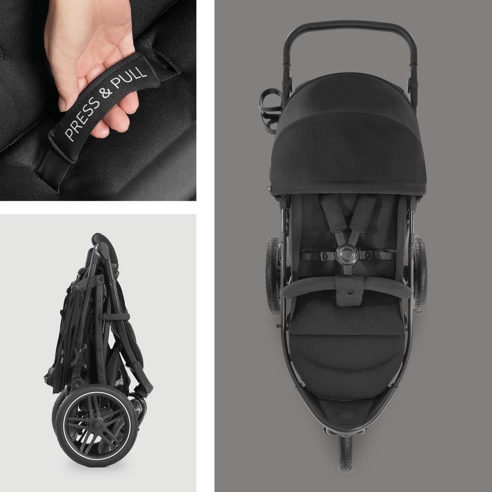 Прогулочная коляска Hauck Rapid 3R Black (14854-9)