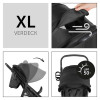 Hauck Rapid 4D - прогулочная коляска для бездорожья, большой капюшон, компактное складывание • Black