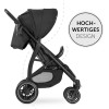 Hauck Rapid 4D - прогулочная коляска для бездорожья, большой капюшон, компактное складывание • Black