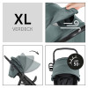 Hauck Rapid 4D - прогулочная коляска для бездорожья, большой капюшон, компактное складывание • Jungle Green