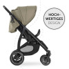 Hauck Rapid 4D - прогулочная коляска для бездорожья, большой капюшон, компактное складывание • Olive
