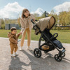 Hauck Rapid 4D - прогулочная коляска для бездорожья, большой капюшон, компактное складывание • Classic Beige