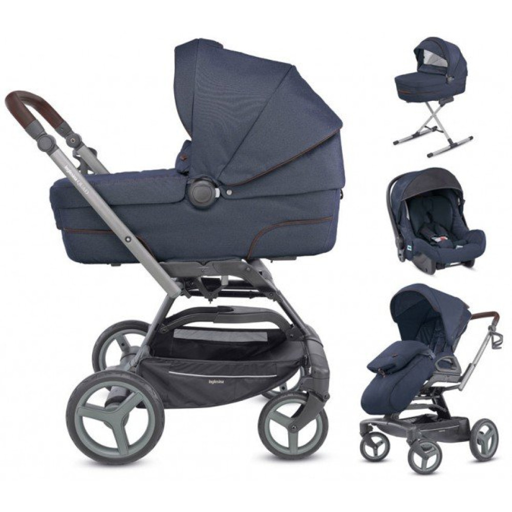 Коляска 4 в 1 Inglesina Quad Oxford Blue