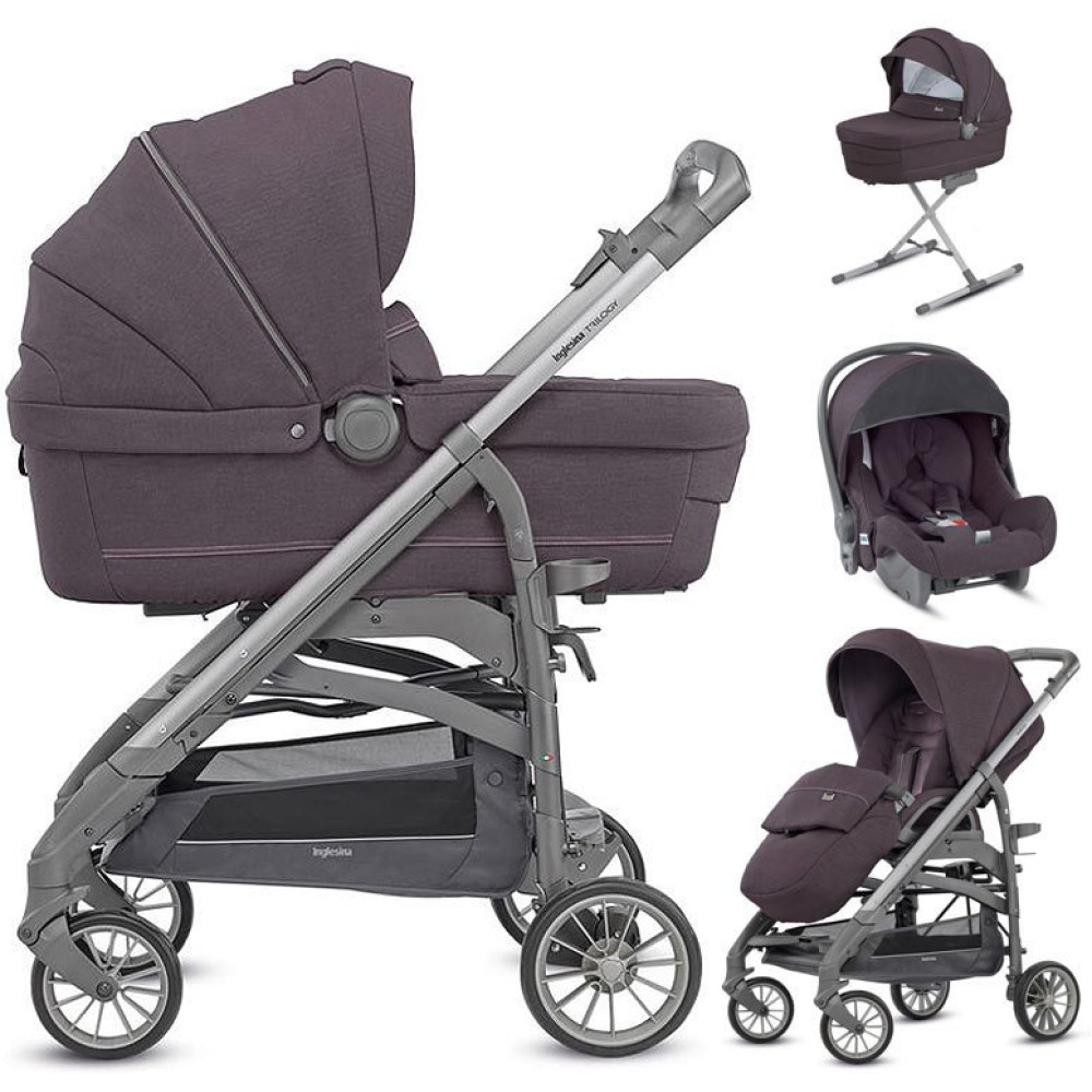 Коляска 4 в 1 Inglesina Trilogy Marron Glace (Инглезина Трилоджи)