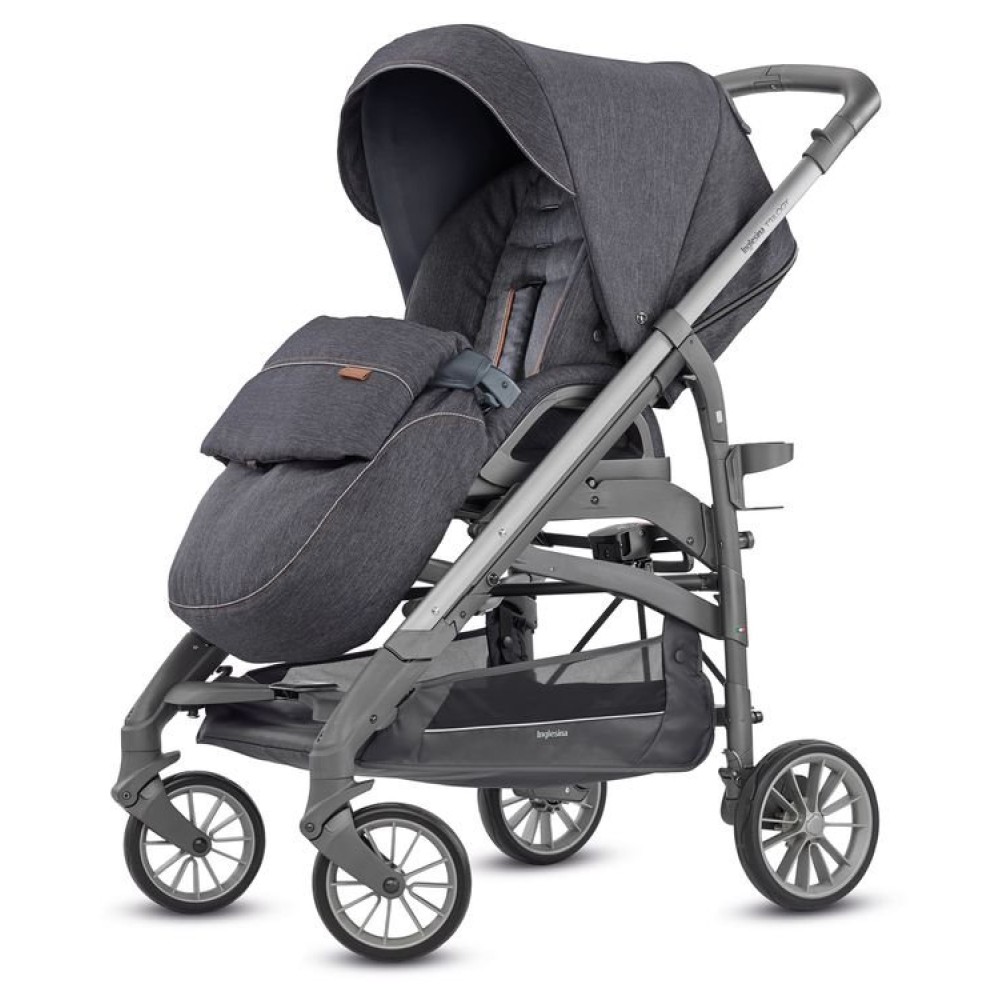 Коляска 4 в 1 Inglesina Trilogy Village denim (Інглезіна трілоджі)