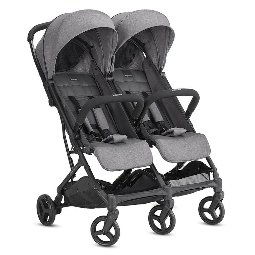Прогулянкова коляска для двійні Inglesina Twin Sketch Grey (Інглезіна Твін Скетч)