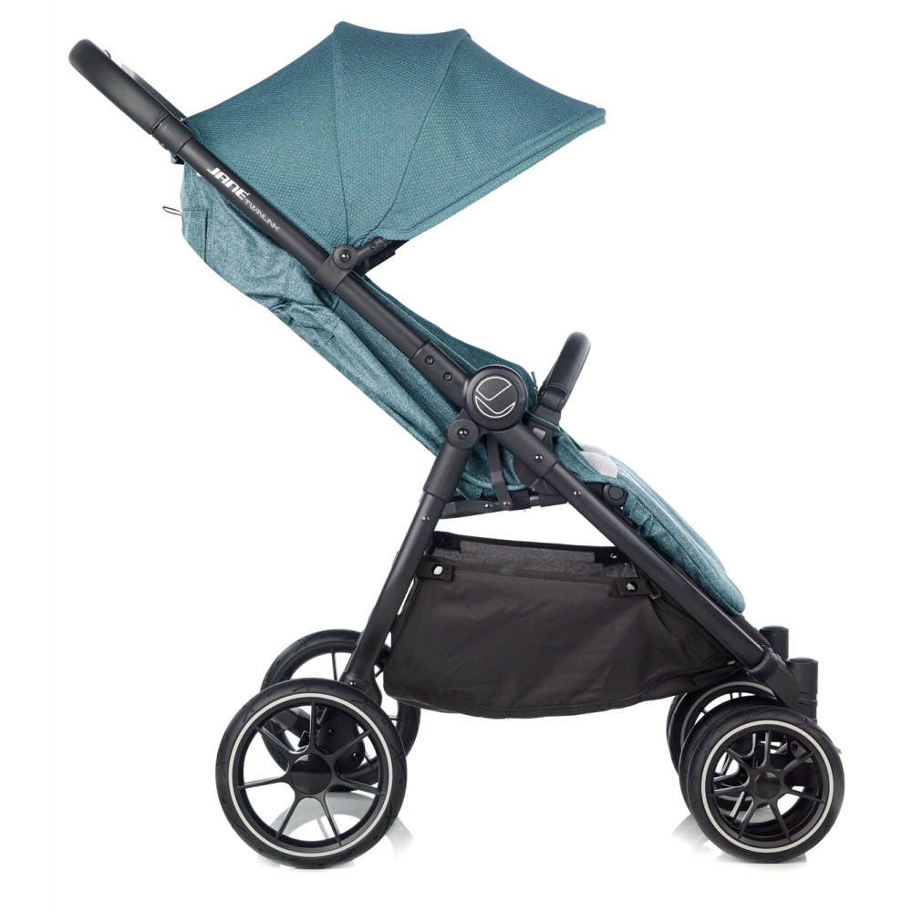 Прогулочная коляска для двойни Jane Twinlink T34 черный