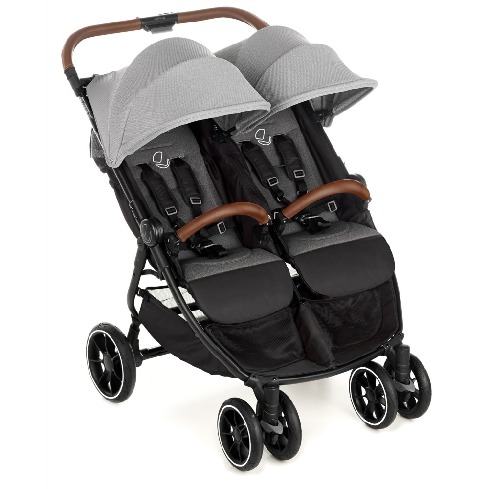 Прогулочная коляска для двойни Jane Twinlink T34 черный