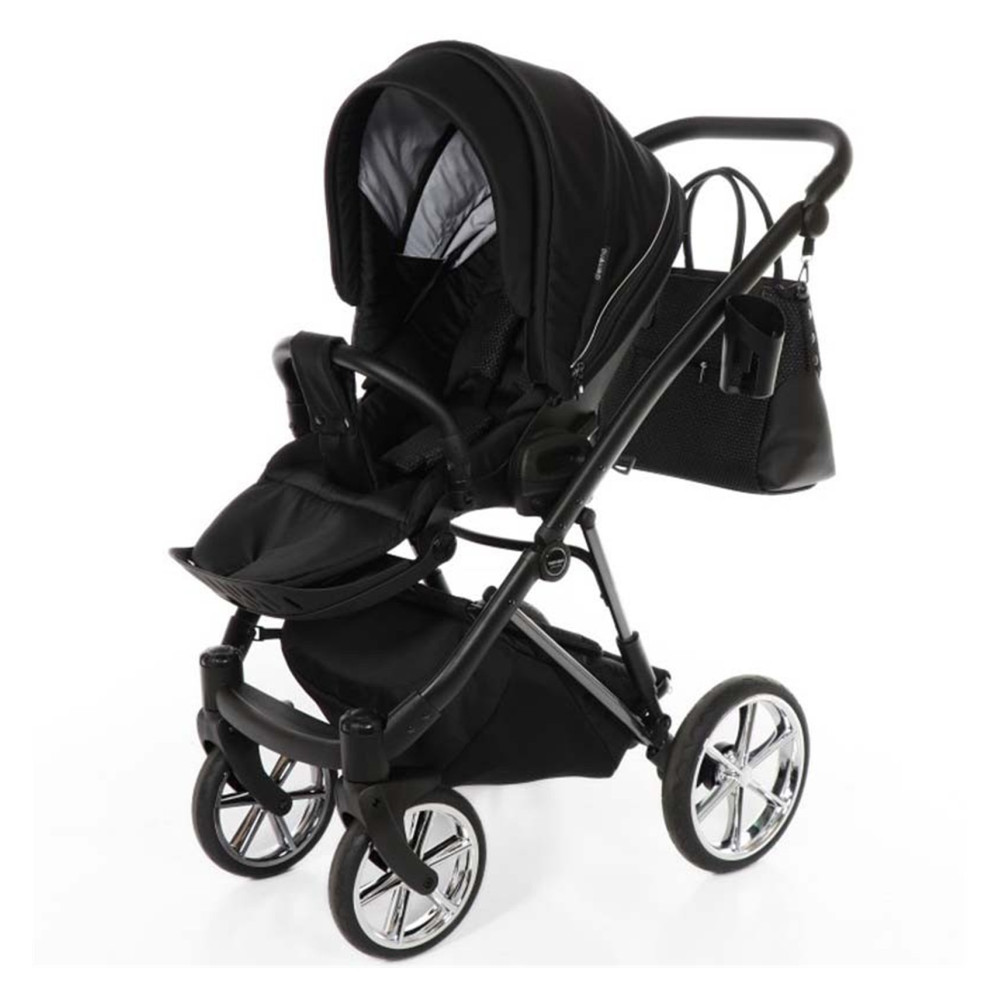 Коляска 2 в 1 Junama Diamond V-Plus 01 Silver (Юнама Даймонд В-Плюс)