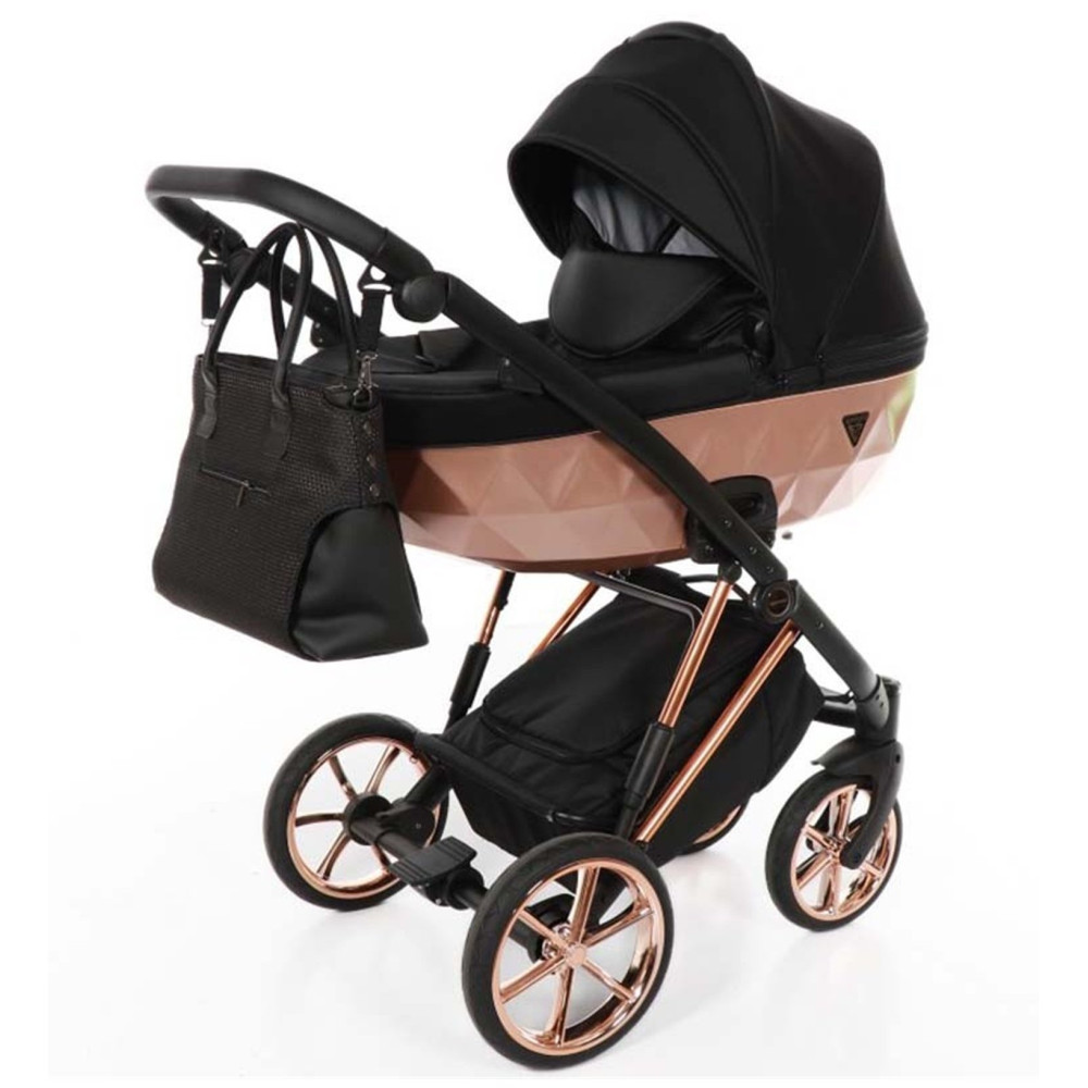 Коляска 2 в 1 Junama Diamond V-Plus 02 Bronze (Юнама Даймонд В-Плюс)
