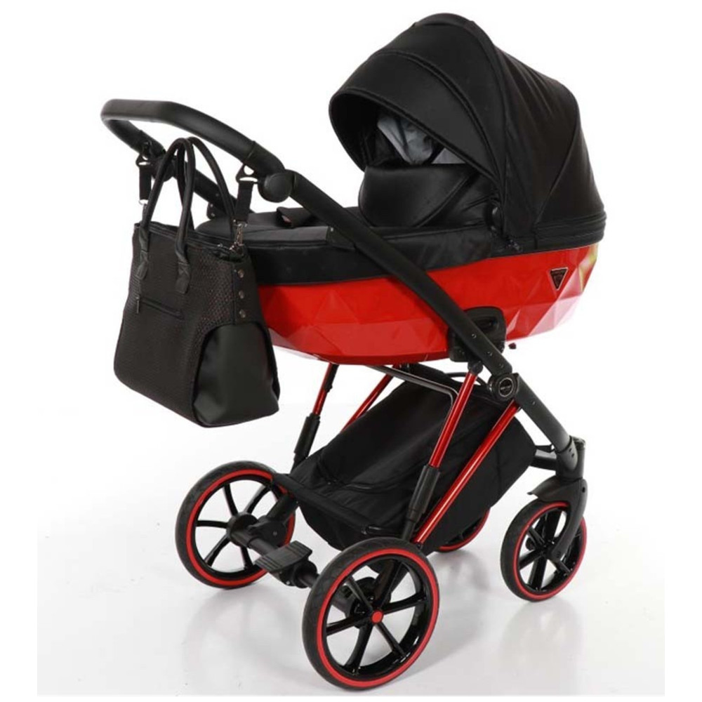 Коляска 2 в 1 Junama Diamond V-Plus 04 Red