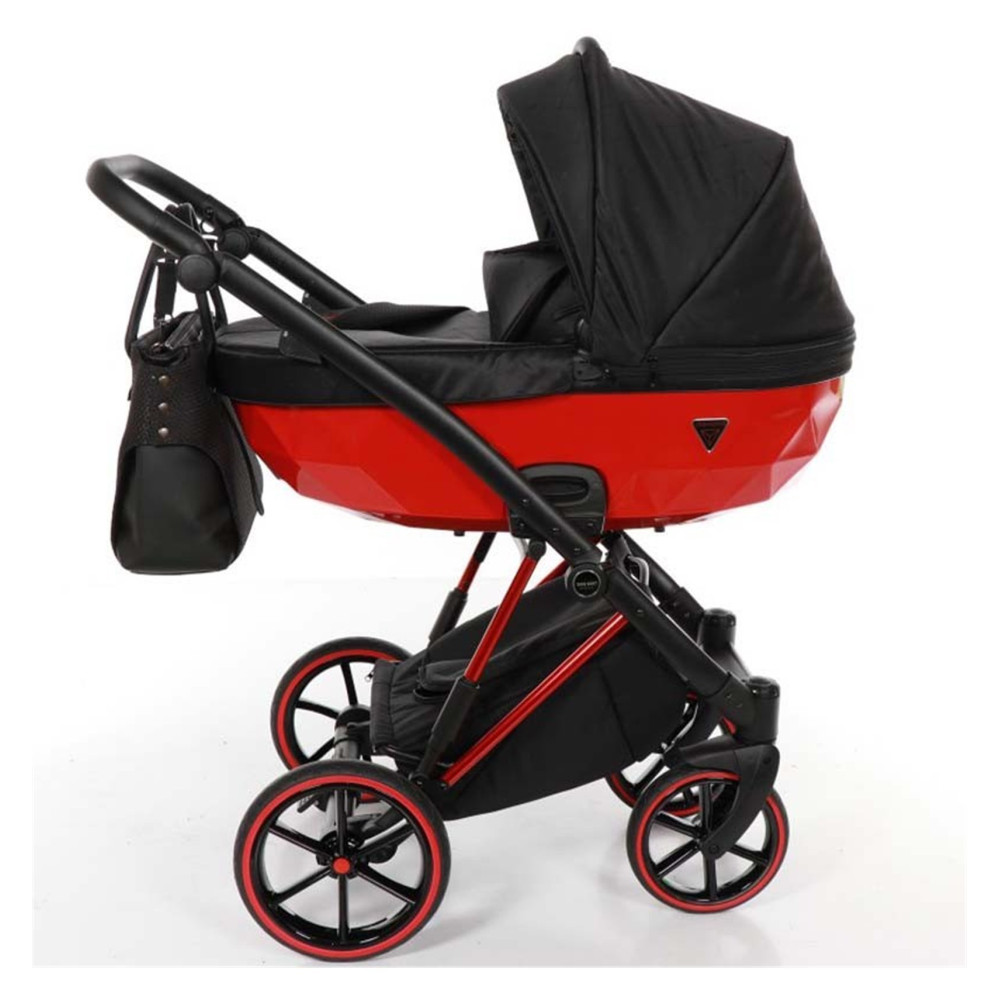 Коляска 2 в 1 Junama Diamond V-Plus 04 Red
