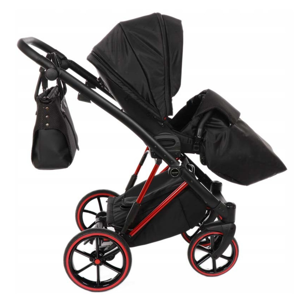 Коляска 2 в 1 Junama Diamond V-Plus 04 Red
