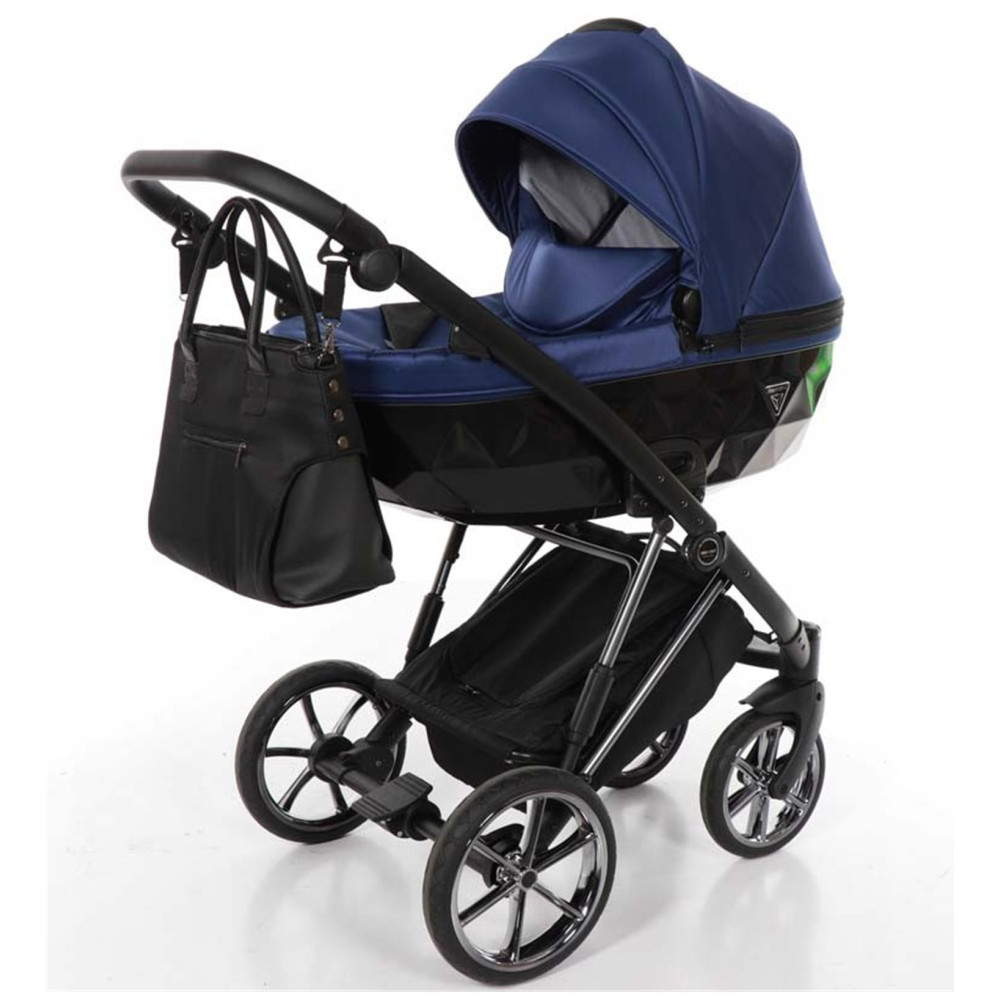 Коляска 2 в 1 Junama Diamond V-Plus 06 Blue (Юнама Даймонд В-Плюс)