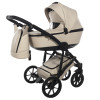 Коляска 2 в 1 Junama Space Beige Eco 02 эко кожа (J-SpE-02)