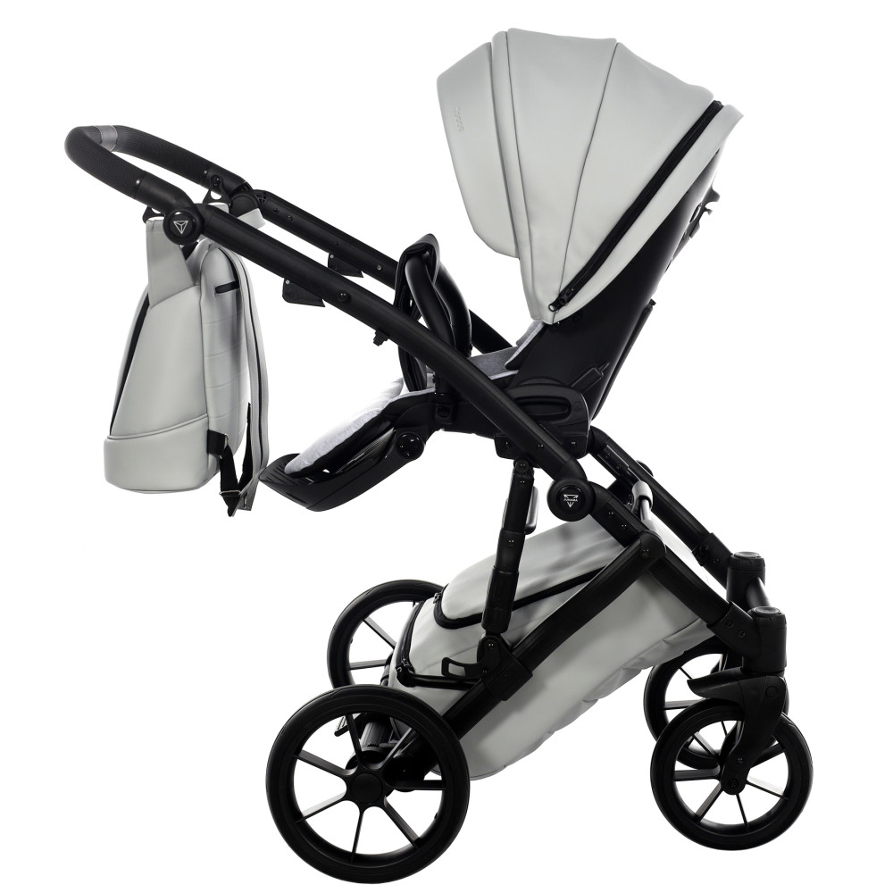 Коляска 2 в 1 Junama Space Grey Eco 01 эко кожа (J-SpE-01)