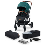 Коляска 2 в 1 Kinderkraft Evolution Cocoon Midnight Green Коляска 2 в 1 Kinderkraft Evolution Cocoon Midnight Green