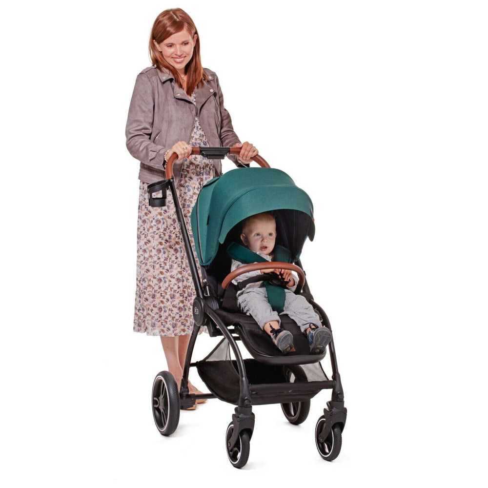 Коляска 2 в 1 Kinderkraft Evolution Cocoon Midnight Green Коляска 2 в 1 Kinderkraft Evolution Cocoon Midnight Green