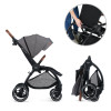 Коляска 2 в 1 Kinderkraft Evolution Cocoon Platinum Gray