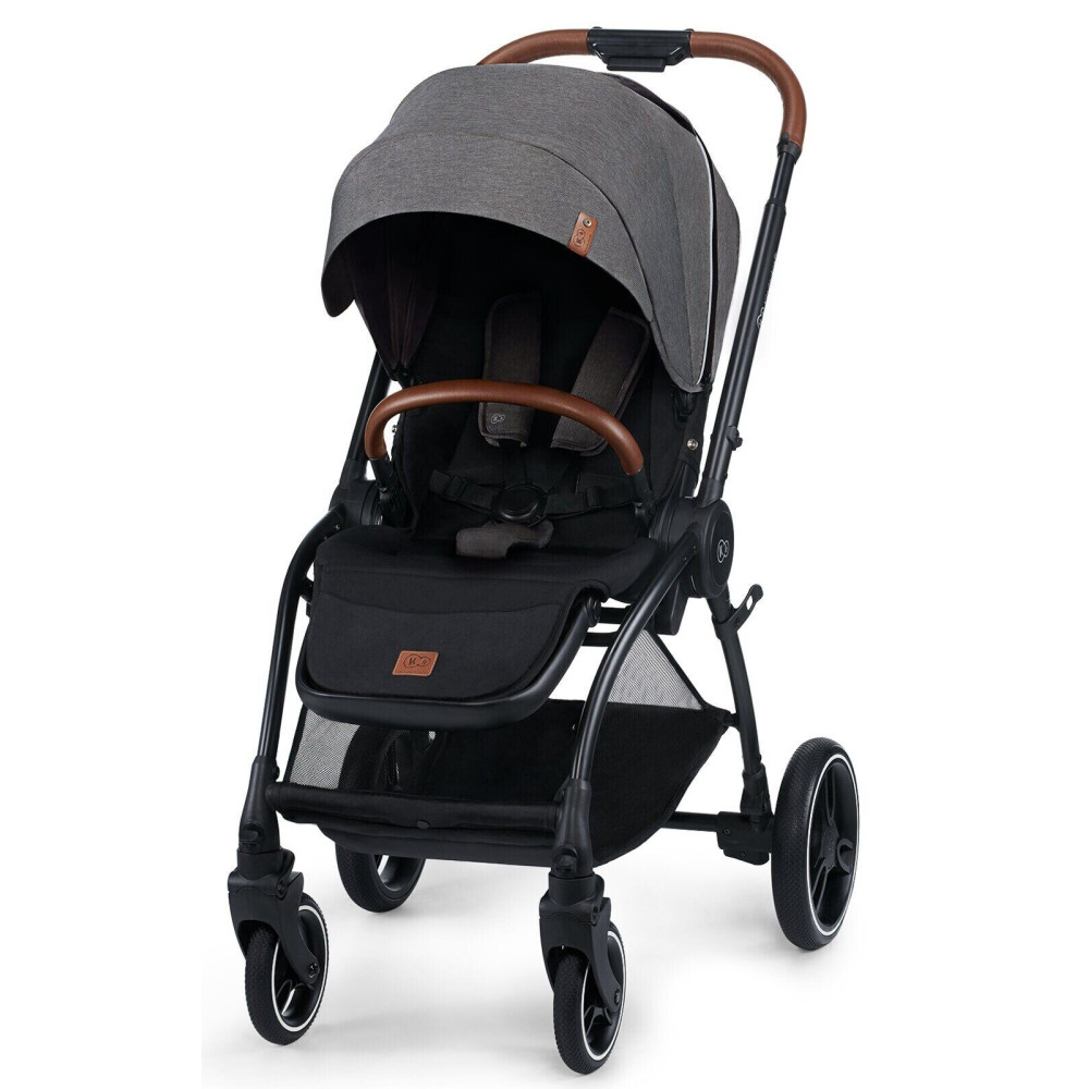 Коляска 2 в 1 Kinderkraft Evolution Cocoon Platinum Gray