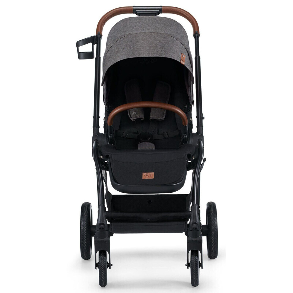 Коляска 2 в 1 Kinderkraft Evolution Cocoon Platinum Gray