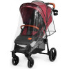 Kinderkraft Grande 2020 - прогулочная коляска с большими колесами • Burgundy