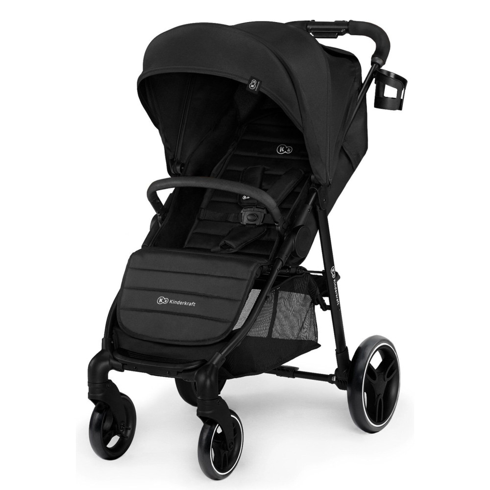 Прогулянкова коляска Kinderkraft Grande City Black