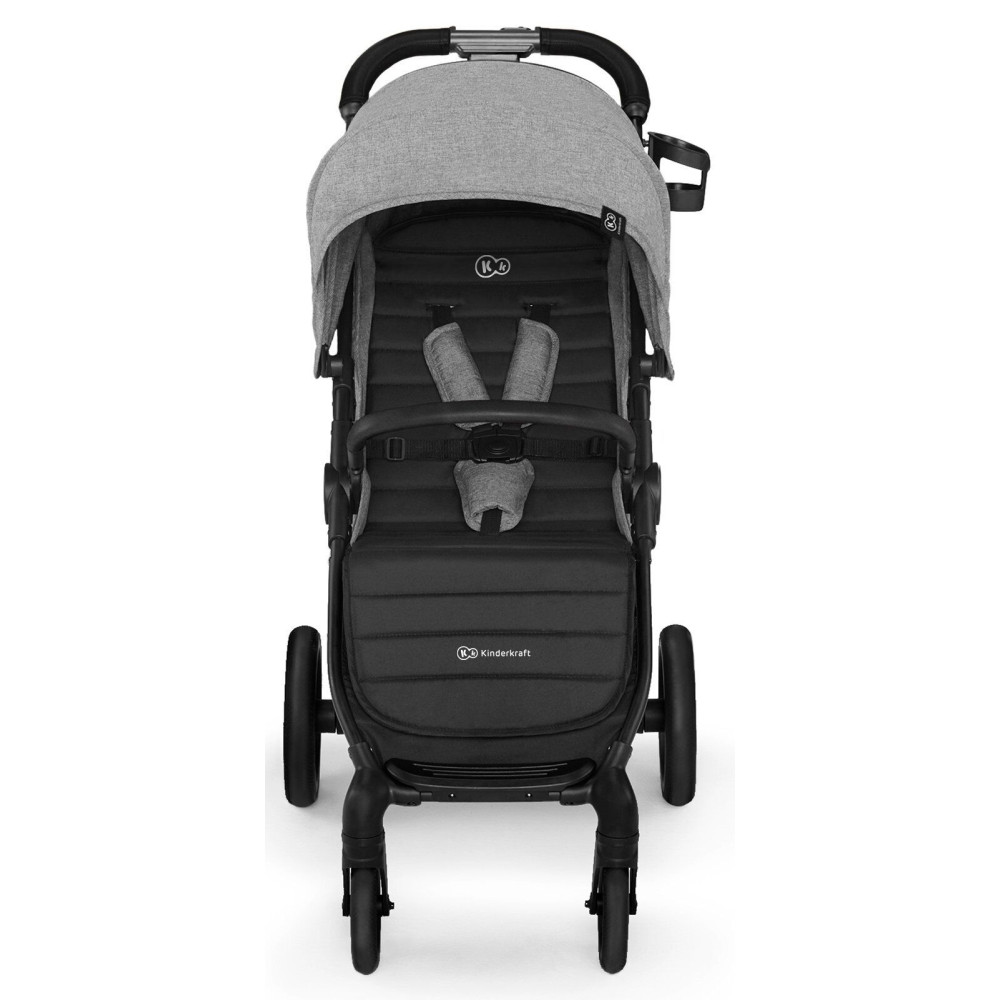 Прогулянкова коляска Kinderkraft Grande City Grey Прогулянкова коляска Kinderkraft Grande City Grey