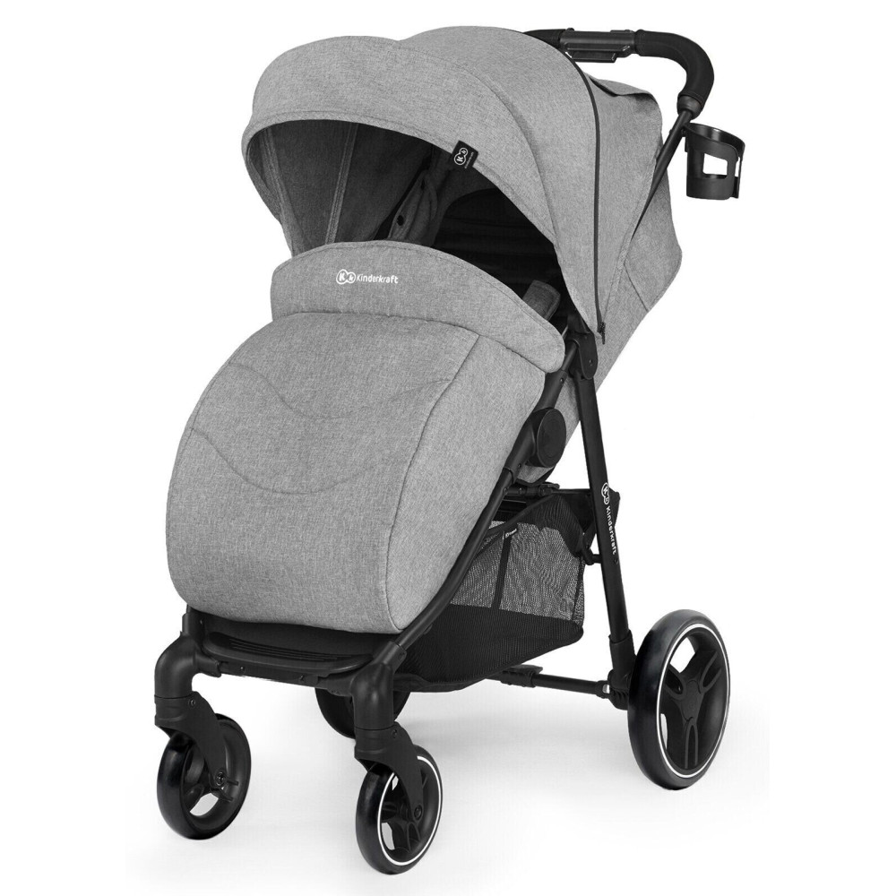 Прогулянкова коляска Kinderkraft Grande City Grey Прогулянкова коляска Kinderkraft Grande City Grey
