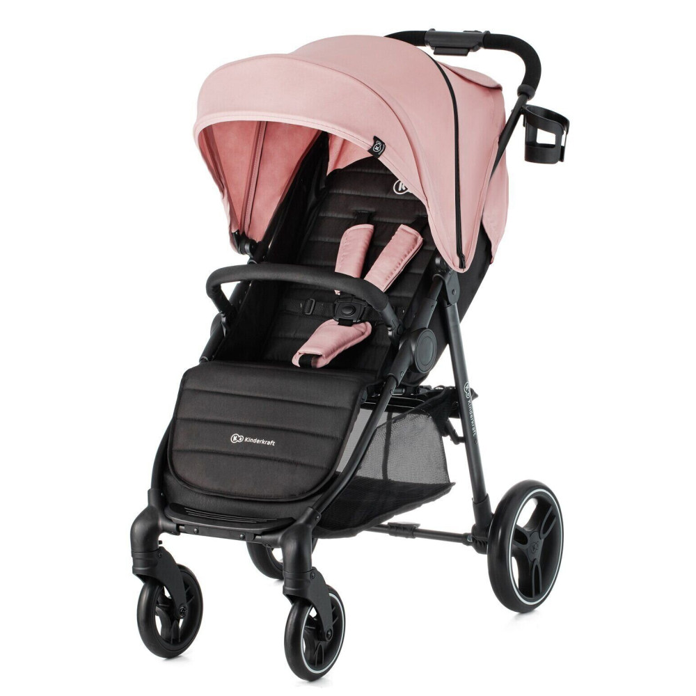 Прогулочная коляска Kinderkraft Grande City Pink
