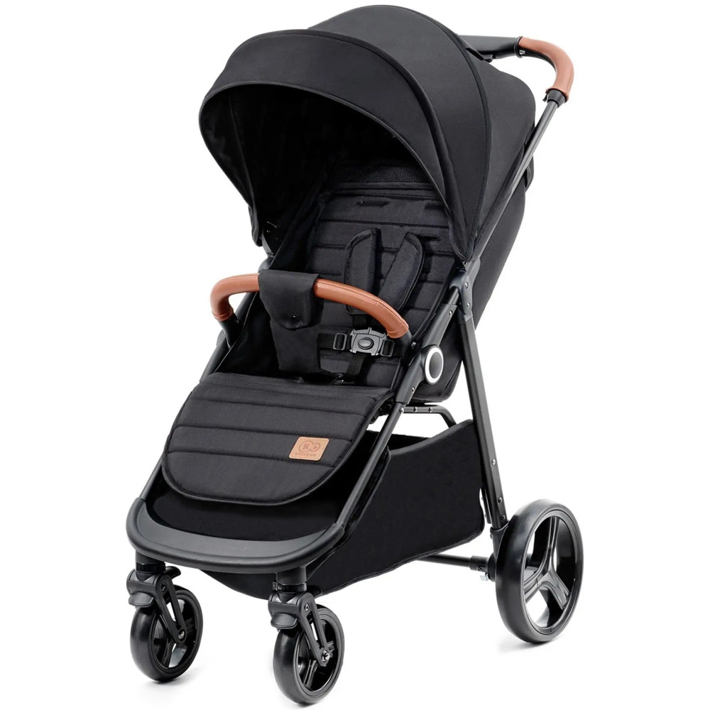 Прогулочная коляска Kinderkraft Grande Plus Black (KSGRAN00BLK0000)
