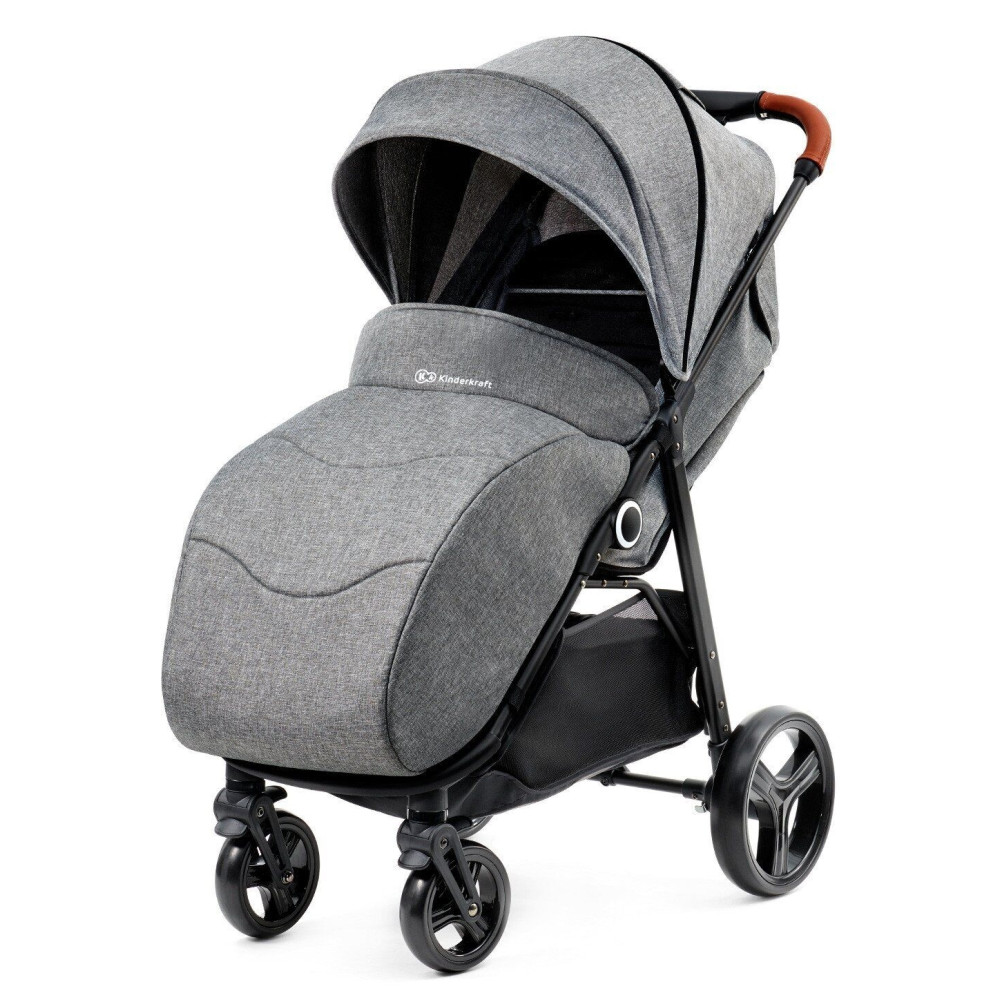 Прогулочная коляска Kinderkraft Grande Grey