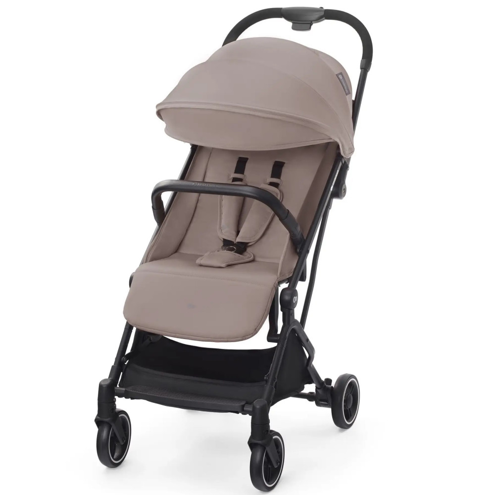 Kinderkraft Indy 2 - легка прогулянкова коляска для подорожей • Calm Beige (KSINDY00BEG0000)