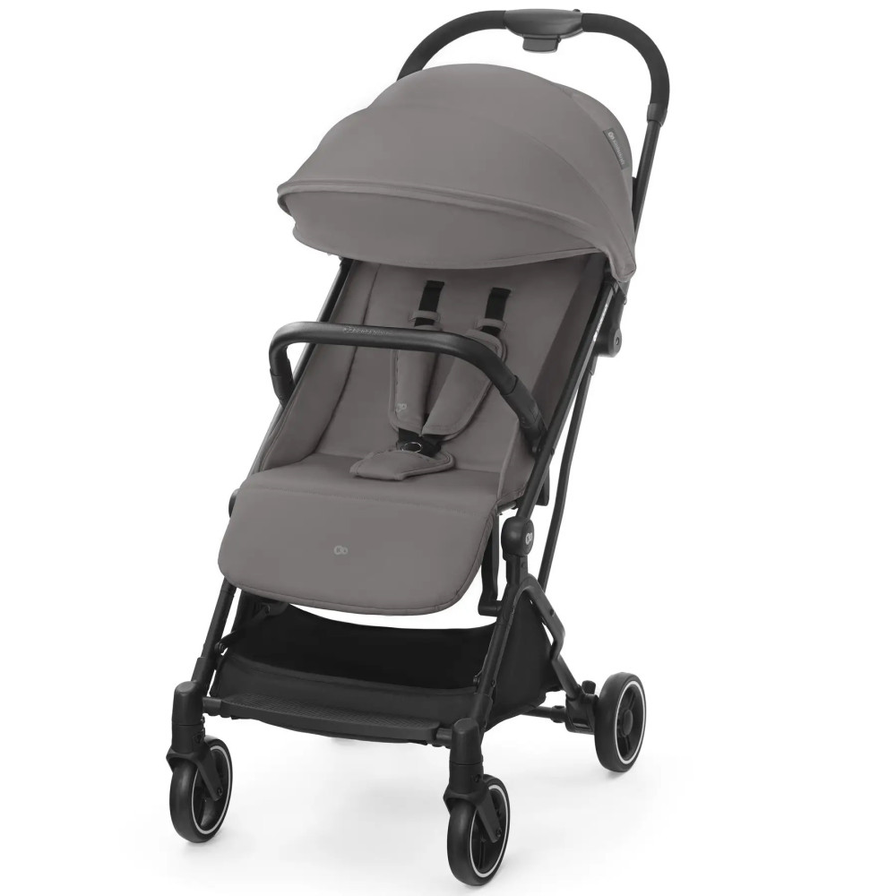 Kinderkraft Indy 2 - легкая прогулочная коляска для путешествий • Grey (KSINDY00GRY0000)