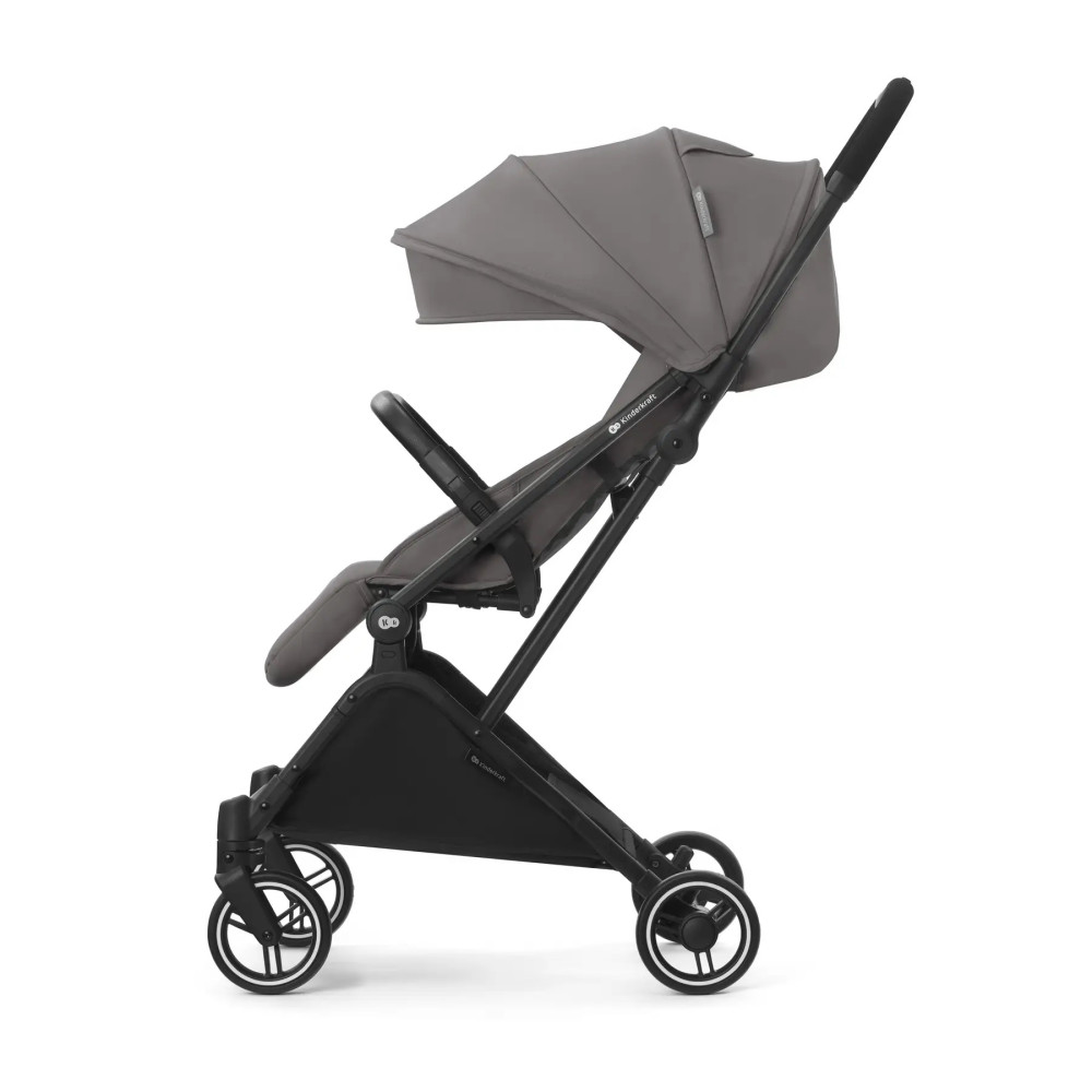 Kinderkraft Indy 2 - легкая прогулочная коляска для путешествий • Grey (KSINDY00GRY0000)