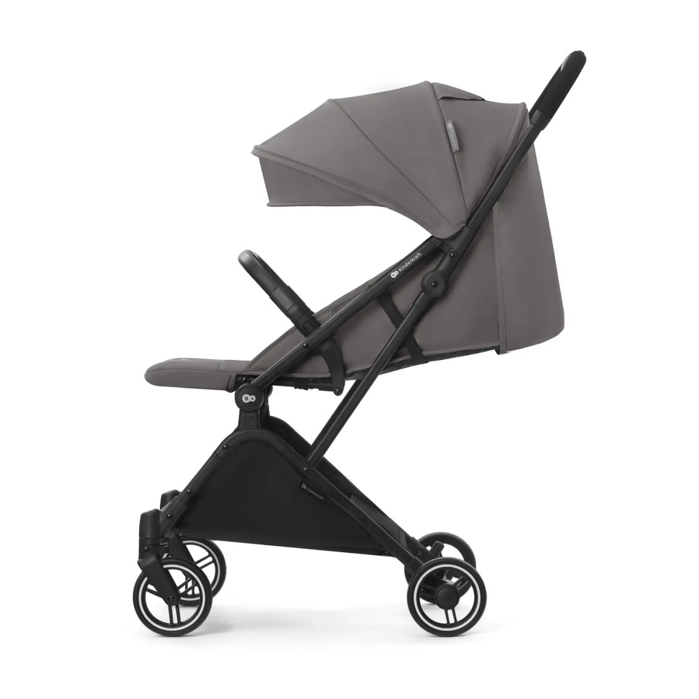 Kinderkraft Indy 2 - легкая прогулочная коляска для путешествий • Grey (KSINDY00GRY0000)