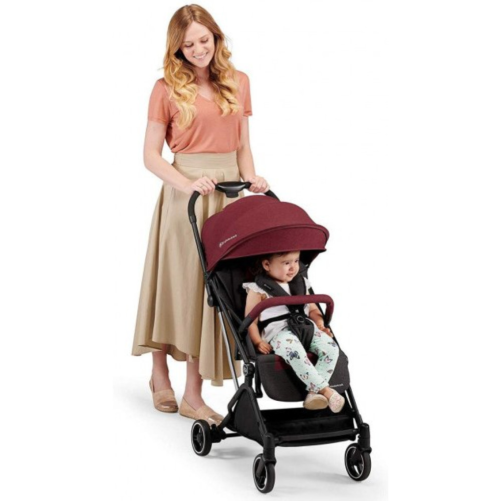 Прогулянкова коляска Kinderkraft Indy Burgundy Прогулянкова коляска Kinderkraft Indy Burgundy