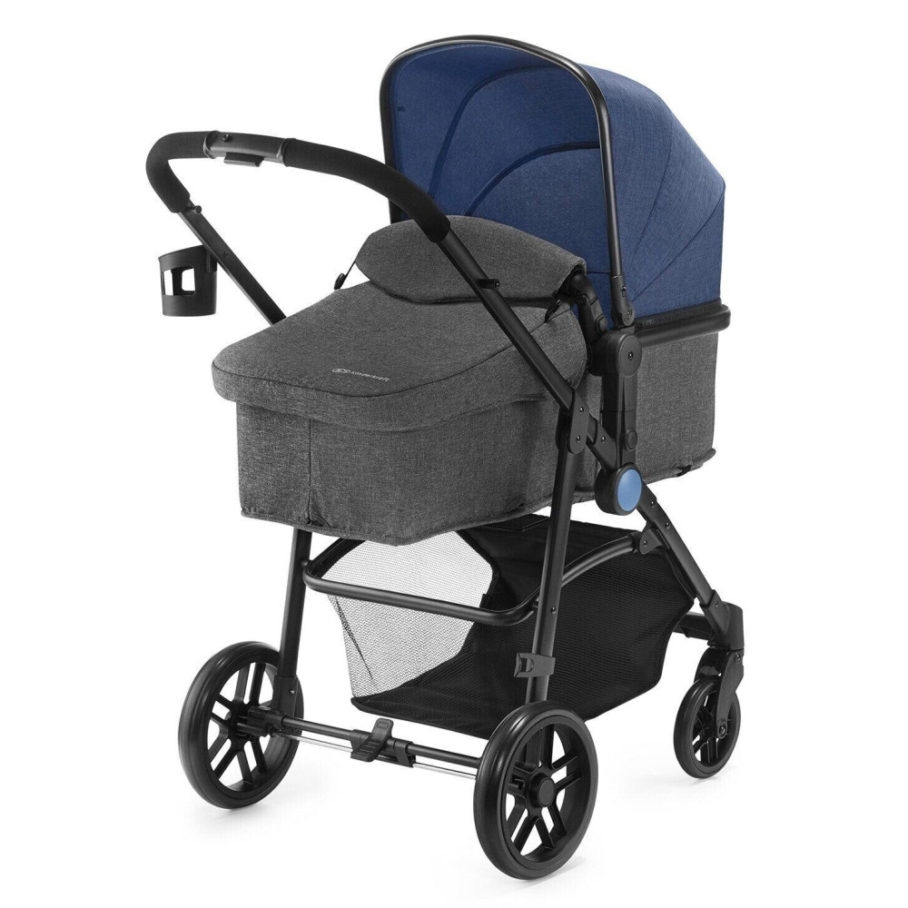 Коляска 3 в 1 Kinderkraft Juli Denim