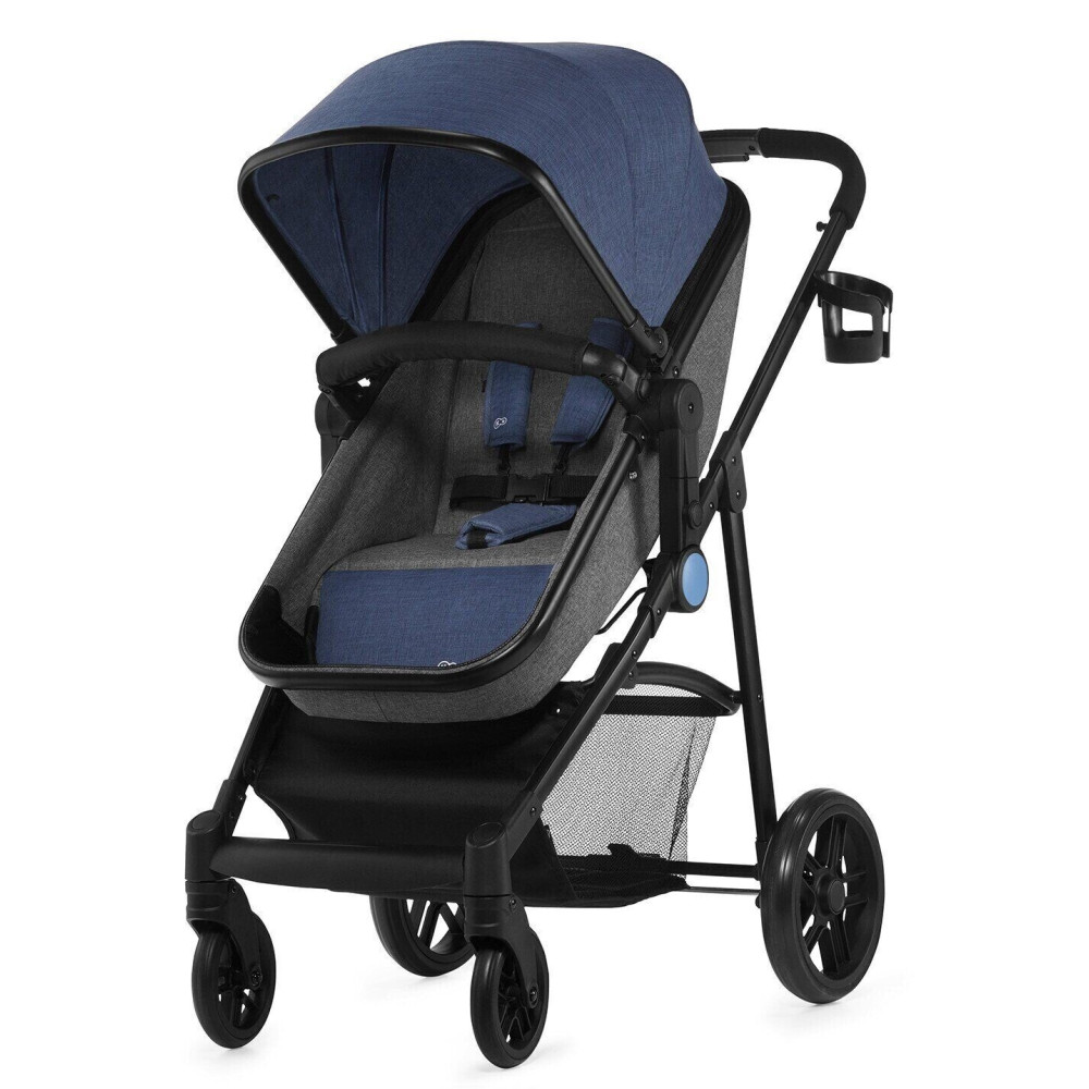 Коляска 3 в 1 Kinderkraft Juli Denim