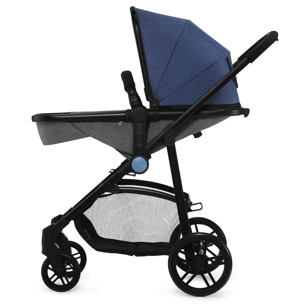 Коляска 3 в 1 Kinderkraft Juli Denim