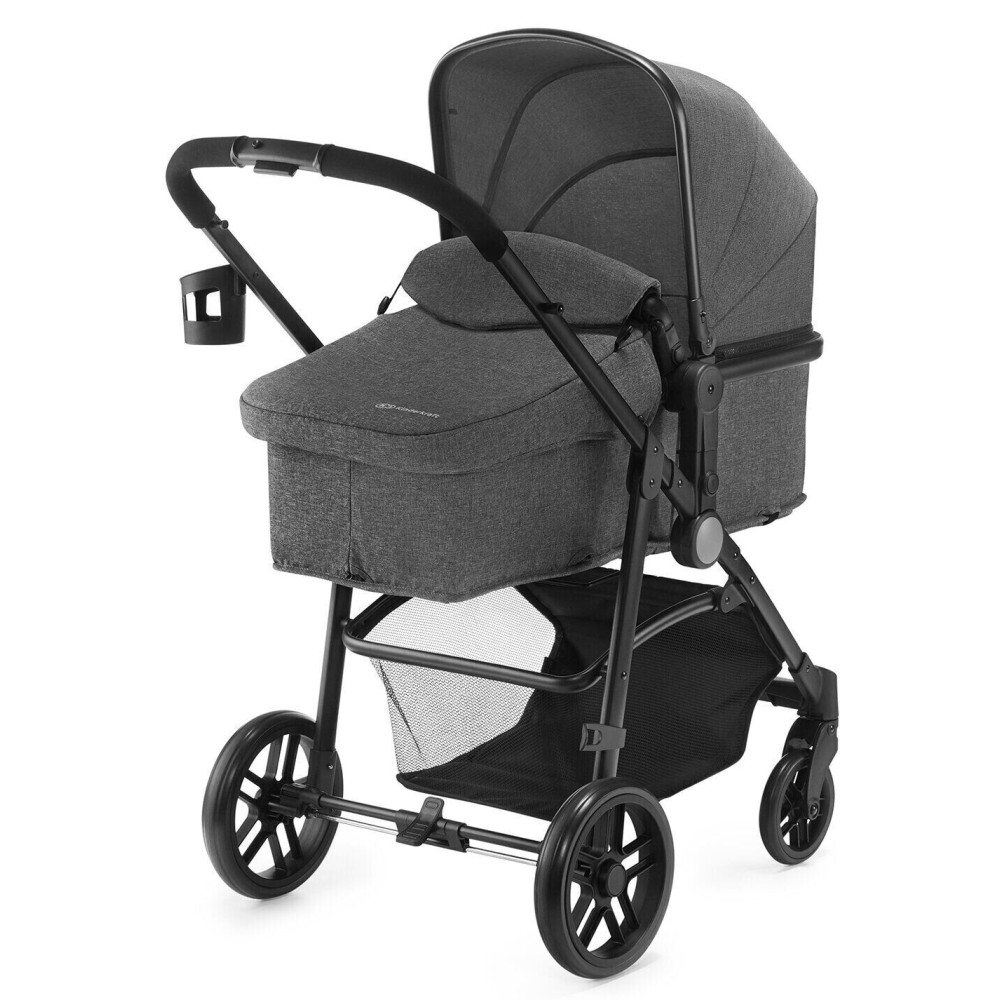 Коляска 3 в 1 Kinderkraft Juli Gray