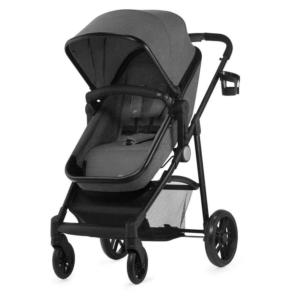 Коляска 3 в 1 Kinderkraft Juli Gray