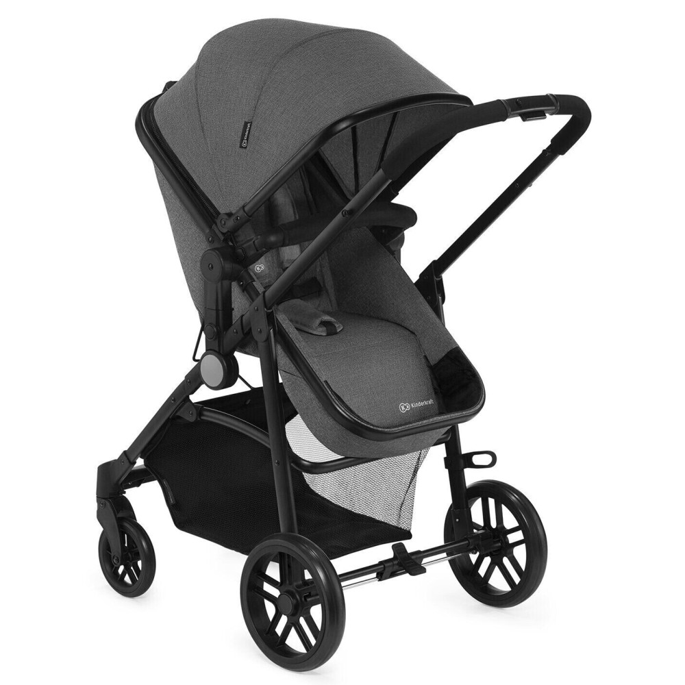 Коляска 3 в 1 Kinderkraft Juli Gray