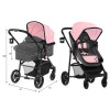 Коляска 3 в 1 Kinderkraft Juli Pink (KKWJULIPNK3000)