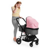 Коляска 3 в 1 Kinderkraft Juli Pink (KKWJULIPNK3000)
