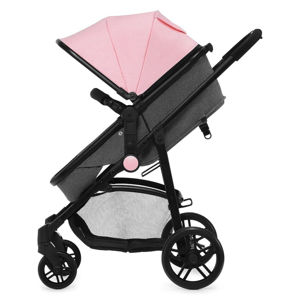 Коляска 3 в 1 Kinderkraft Juli Pink (KKWJULIPNK3000)