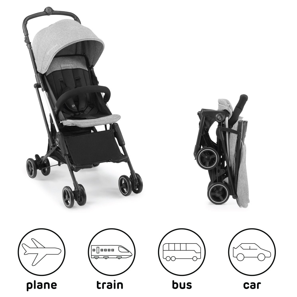 Прогулочная коляска Kinderkraft Mini Dot Grey Прогулочная коляска Kinderkraft Mini Dot Grey